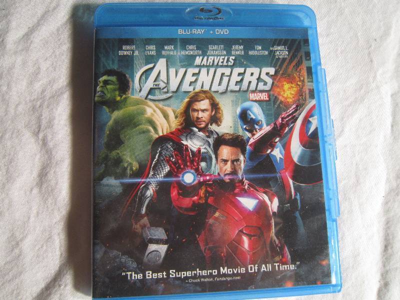 Avengers Marvel Blu-Ray DVD