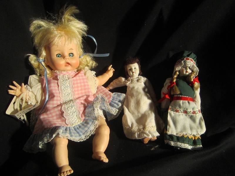 3 Dolls Collectible - 1 Effanbee 1972