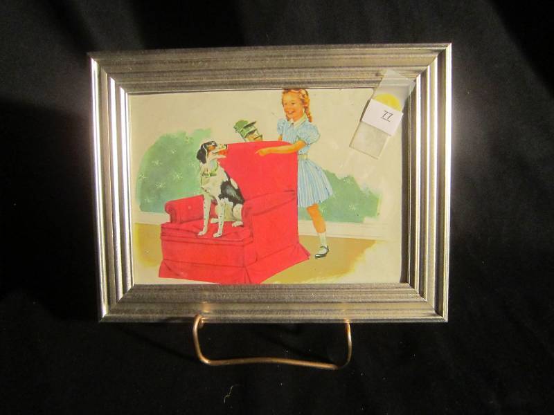 Reader Picture - Dog in Red Chair