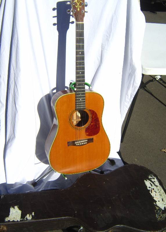 LaPlant Acoustic Guitar and Case