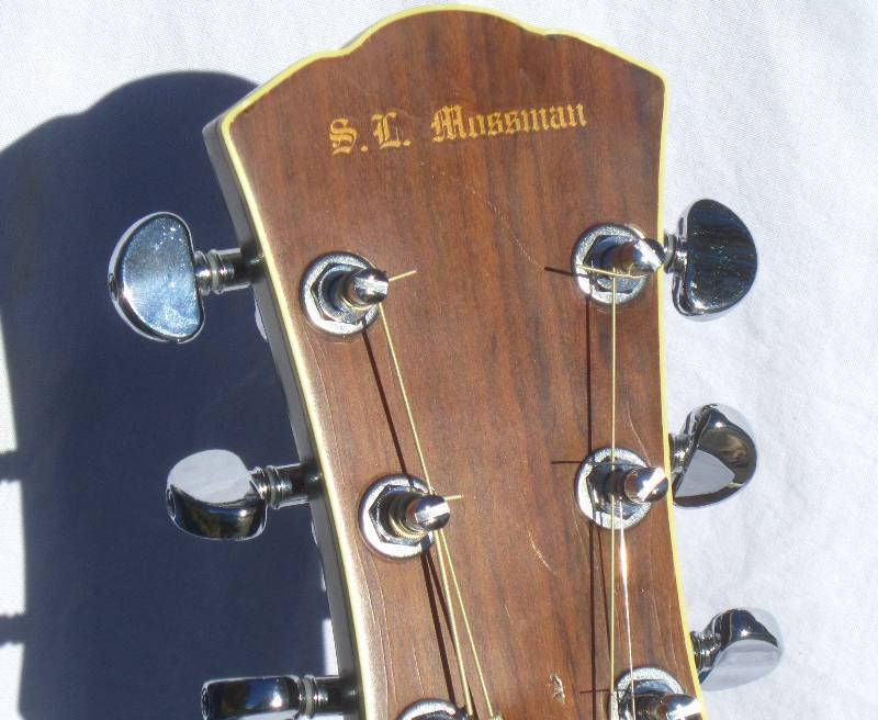 SL Mossman Handmade Dreadnought Model 76-3998 Guitar and Case