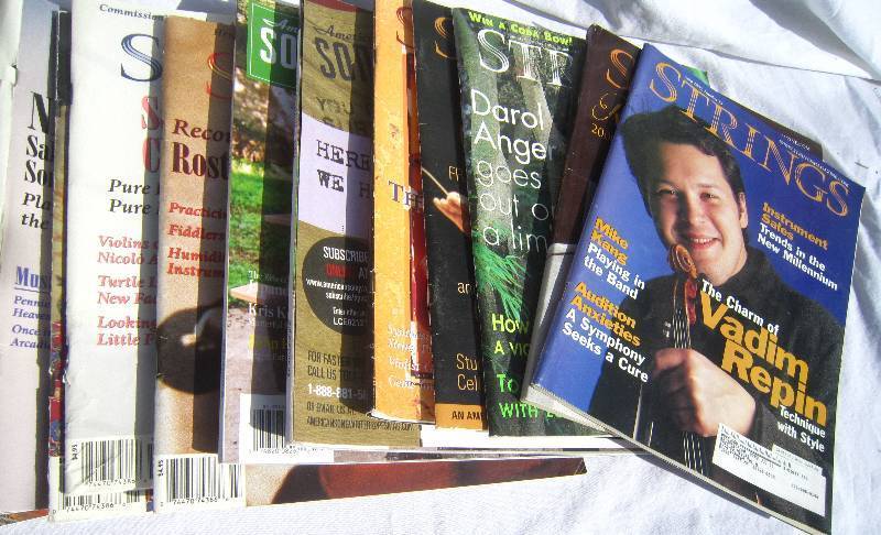 Lot of String Magazines, Songewriter