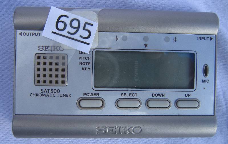 Seiko Guitar Chromatic Tuner SAT-500