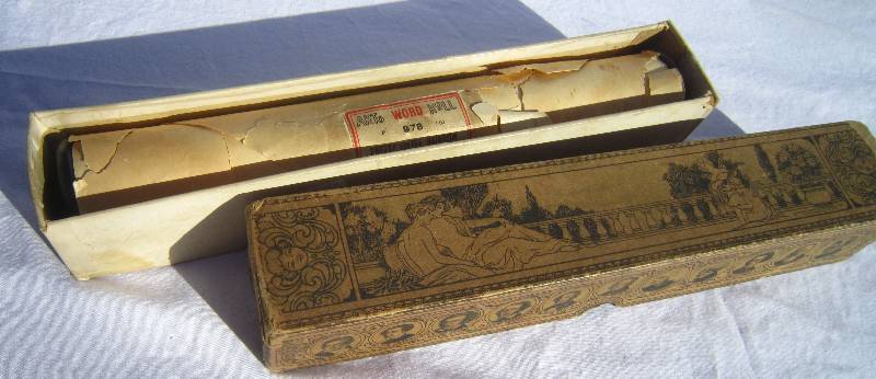 Vintage Piano Player Piano Roll