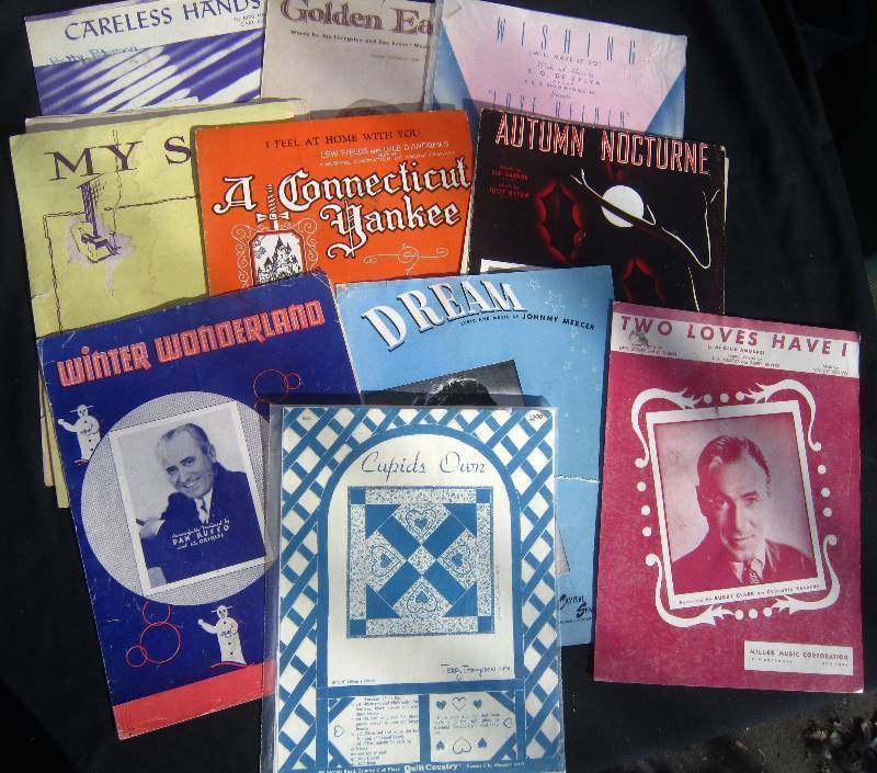 Lot of Sheet Music