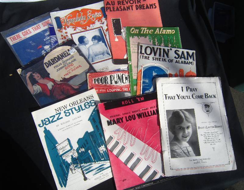 Lot of Sheet Music