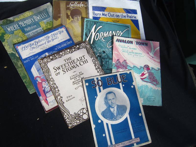 Lot of Sheet Music