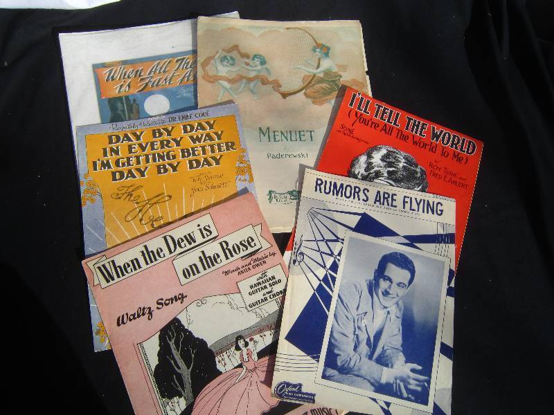 Lot of Sheet Music