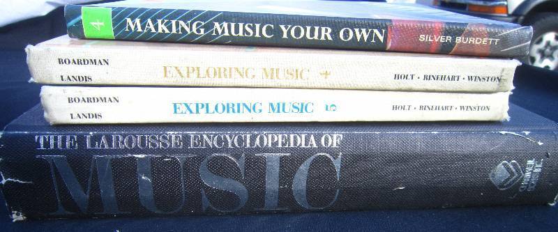 Lot of Music Books.