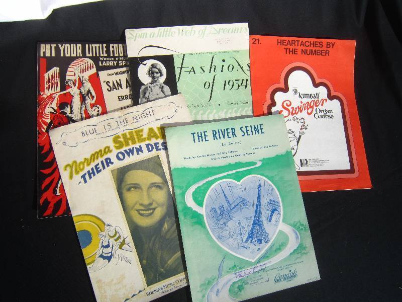 Lot of Sheet Music
