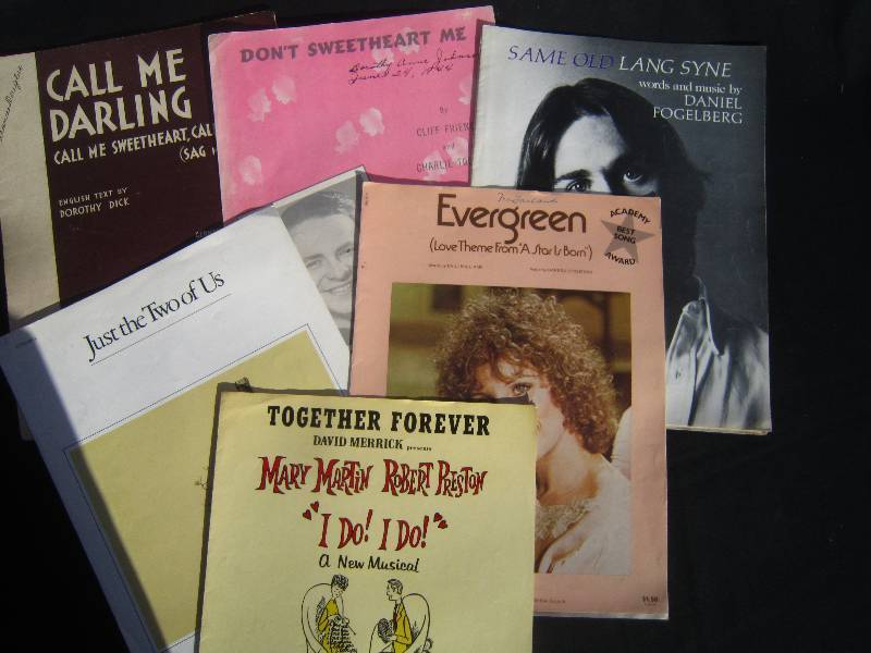 Lot of Sheet Music