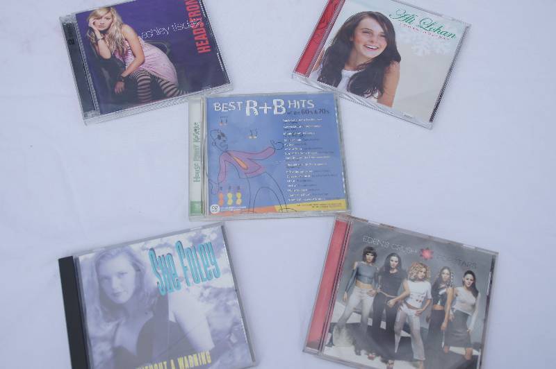 Lot of CDs including one Karaoke