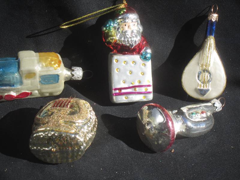 New Christmas Ornaments - Blown Glass