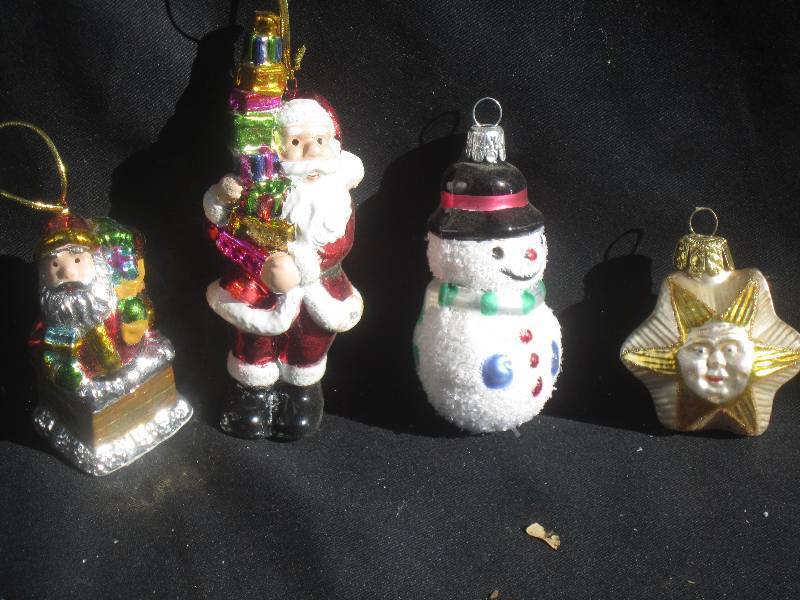New Christmas Ornaments - Blown Glass