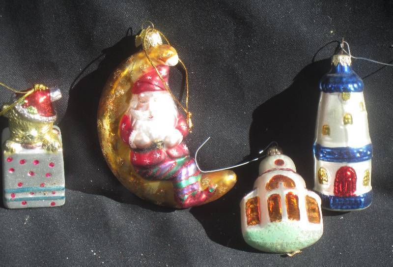 New Christmas Ornaments - Blown Glass