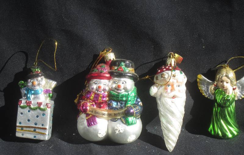 New Christmas Ornaments - Blown Glass