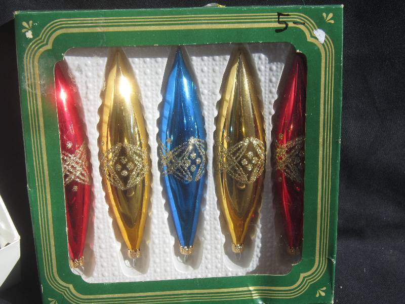 New Christmas Ornaments - Blown Glass