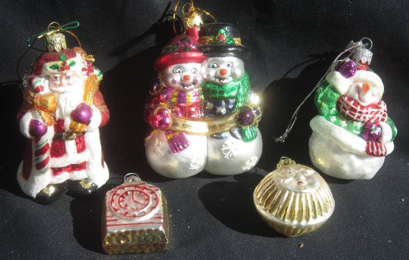 New Christmas Ornaments - Blown Glass