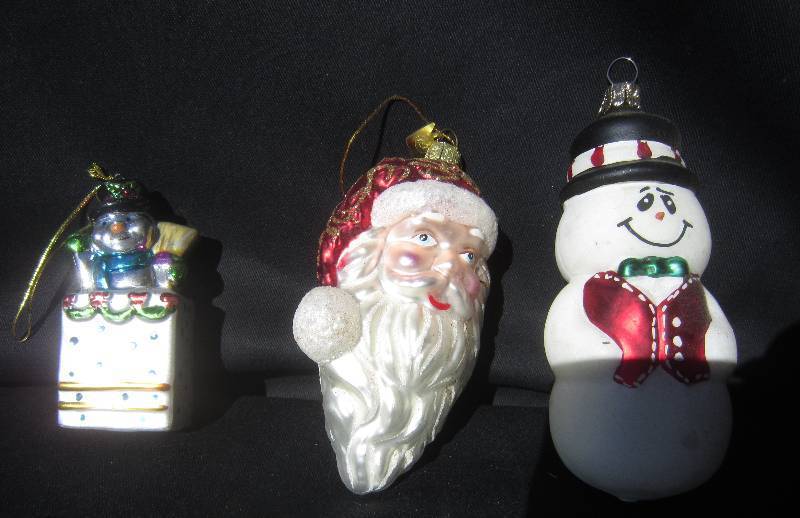Blown Glass Ornaments - One Eddie