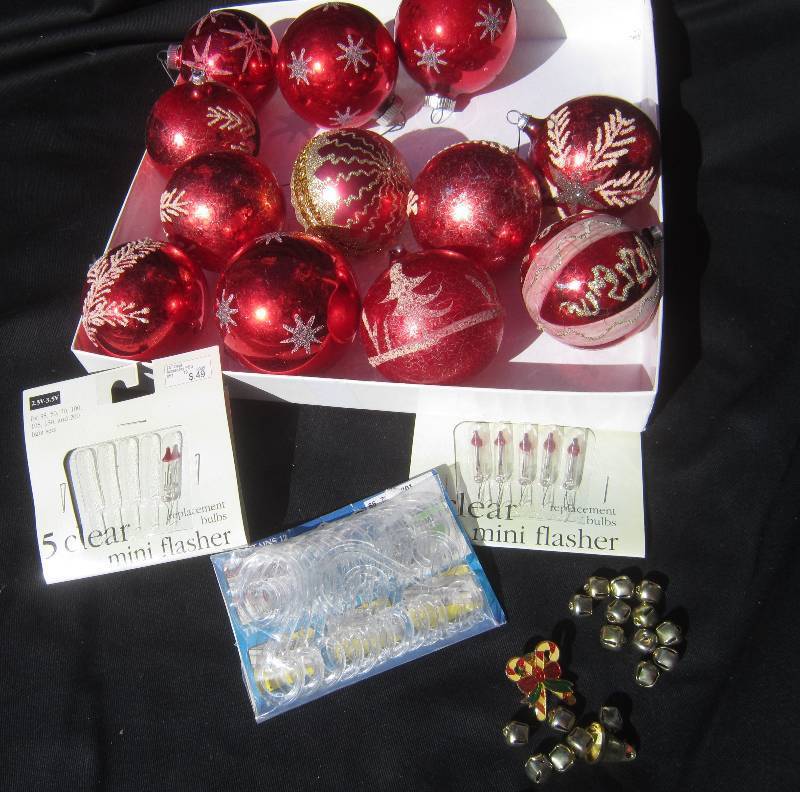 Christmas Ornaments - Red