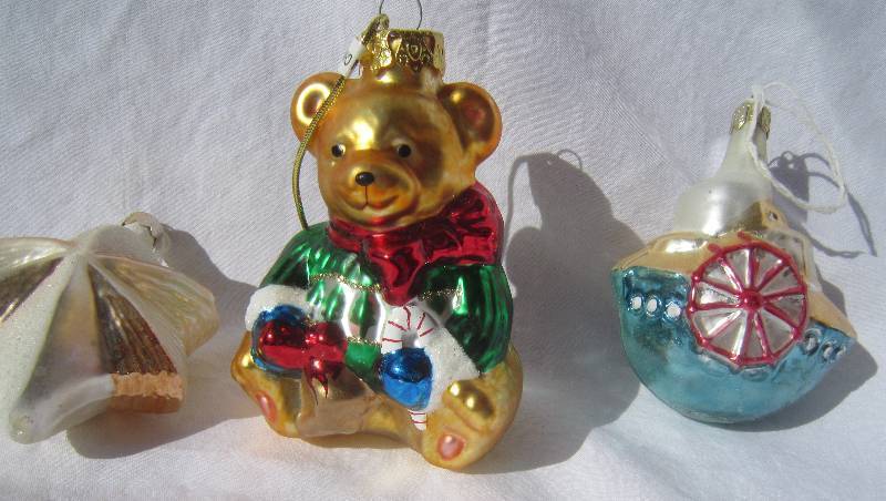 Blown Glass Ornaments