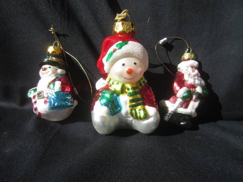Christmas Ornaments Glass