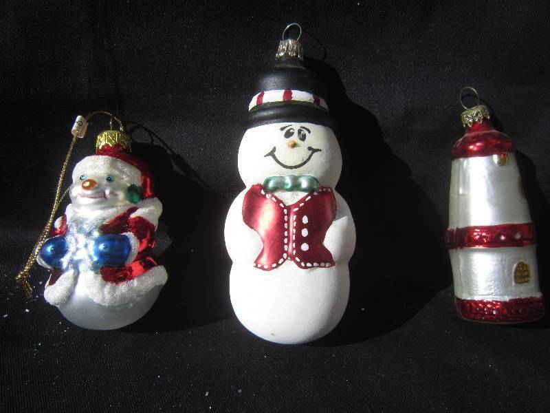 Christmas Ornaments - Blown Glass Ornament