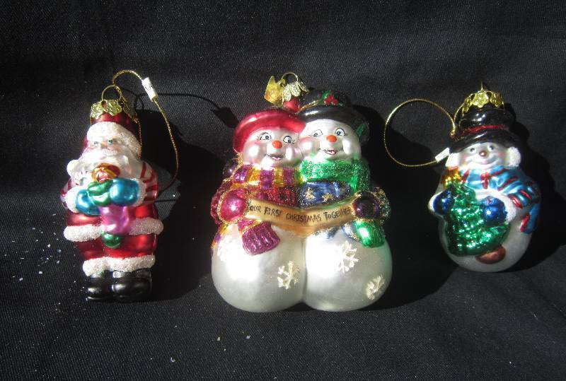 Christmas Ornaments - Blown Glass Ornament