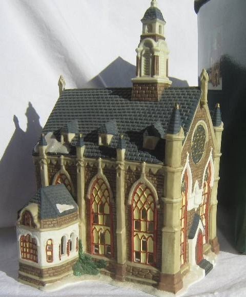 Collectible Christmas Lighted House - Heartland Valley Village - Church