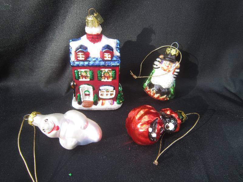 Blown Glass Ornaments