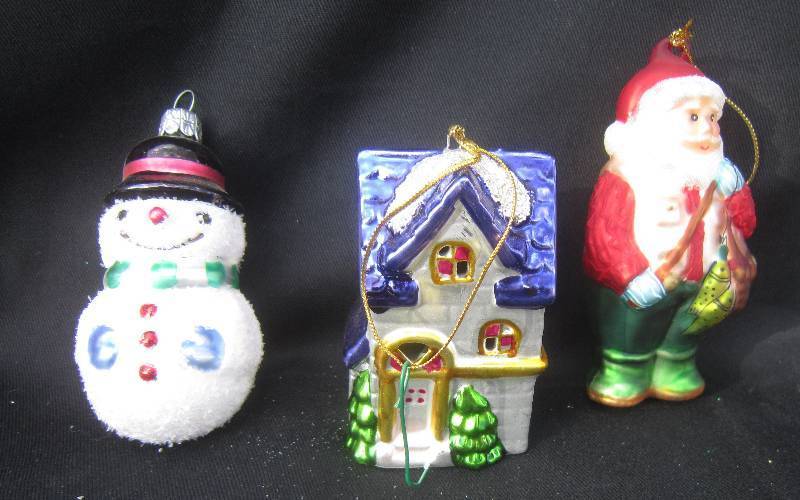 Christmas Ornaments - Blown Glass Ornament