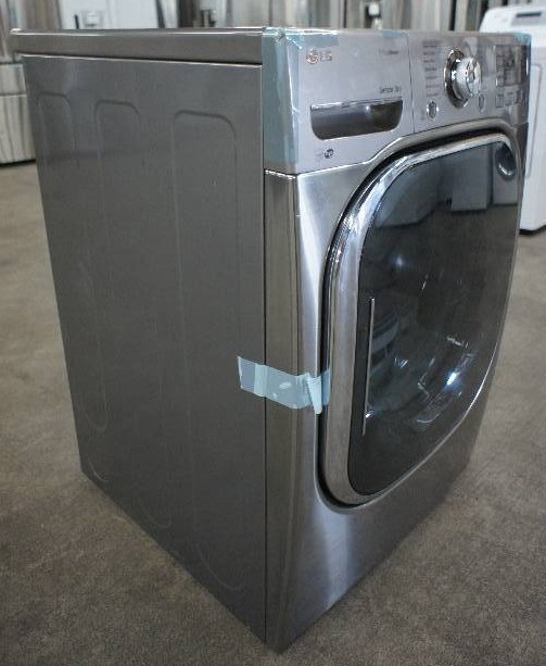 lot 10 image: LG Dryer - Model # (DLEX4270V)