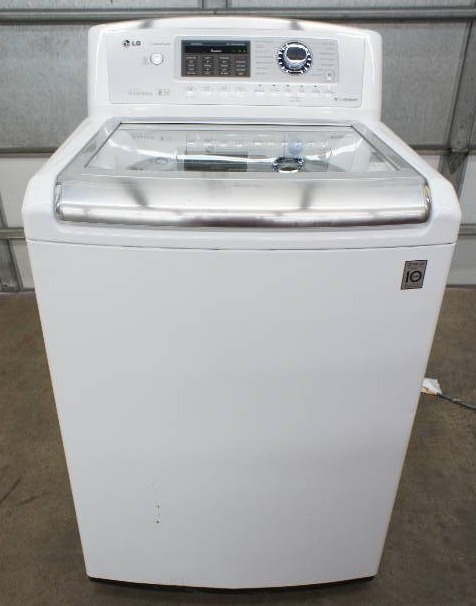 lot 7 image: LG Washer - Model # (WT5170HW)