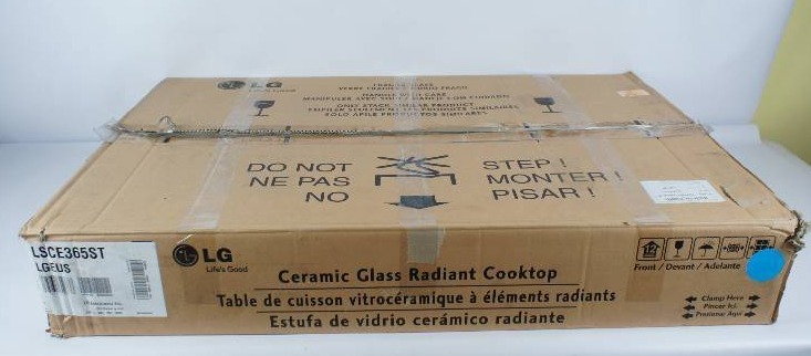 lot 11 image: LG Cook Top Stove - Model # (LSCE365ST)