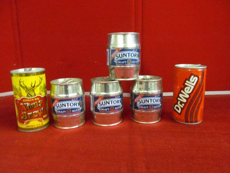 Vintage Beer Cans