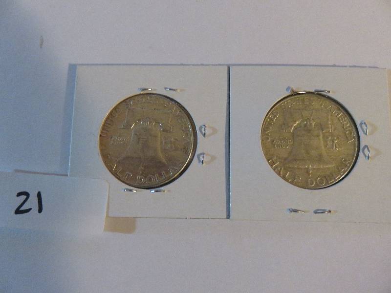 Lot of 2 Half Dollars