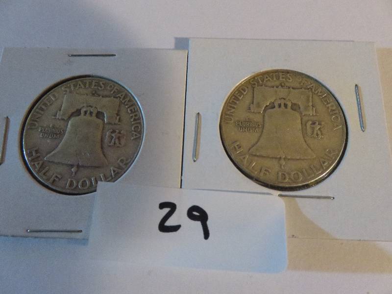 Lot of 2 Half Dollars