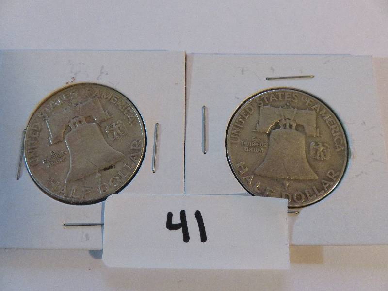 Lot of 2 Half Dollars