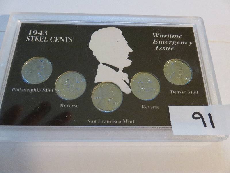 1943 Steel Cents