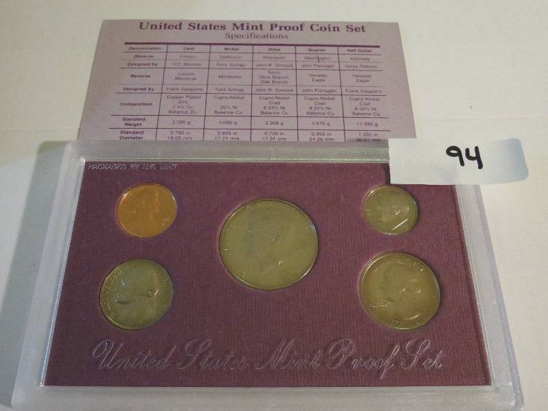 1988 United States Mint Proof Set
