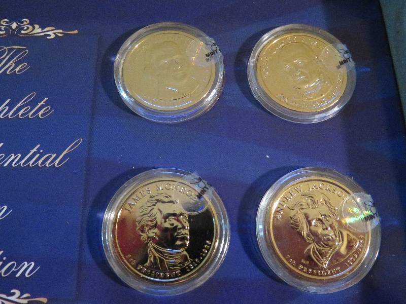 United States Presidential Dollar Collection, 24 Karat Gold Edition