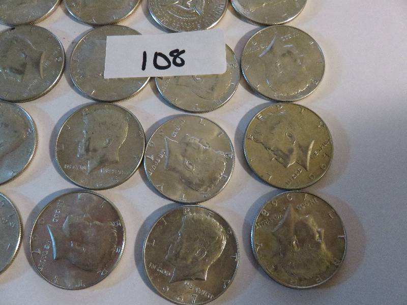 Lot of 20 Half Dollars