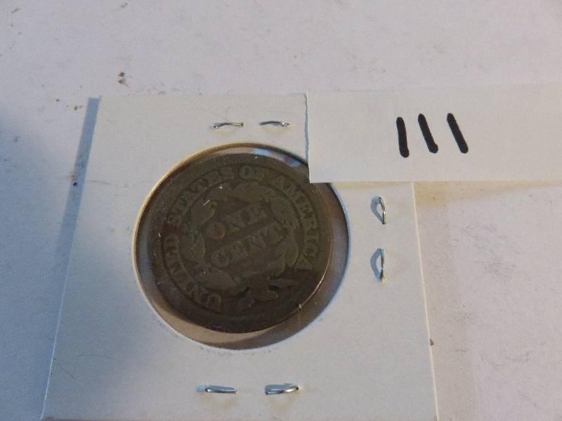1847 Large One Cent