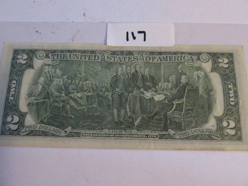 2 Dollar Bill, 1976