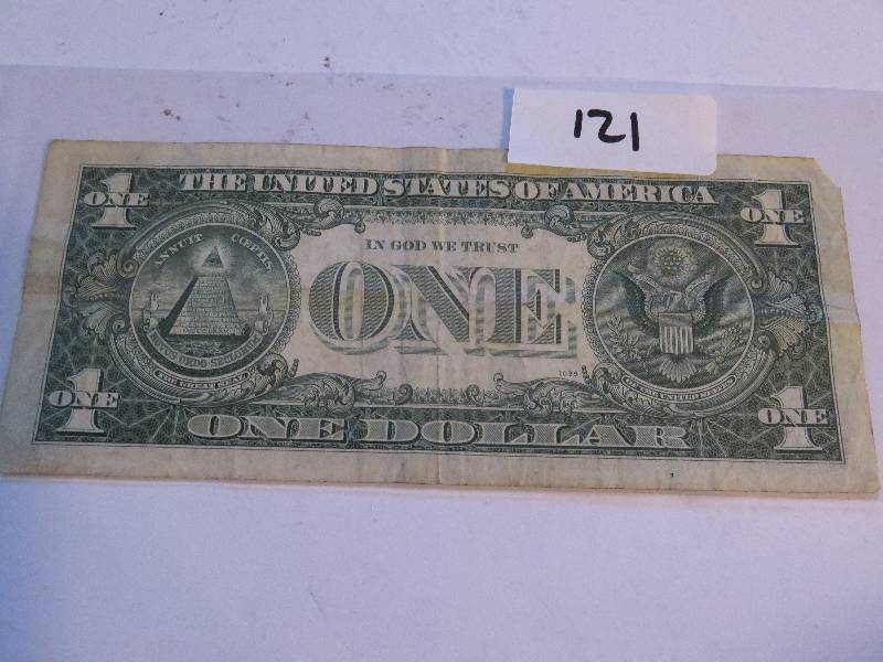 1 Dollar Bill, 1963 B