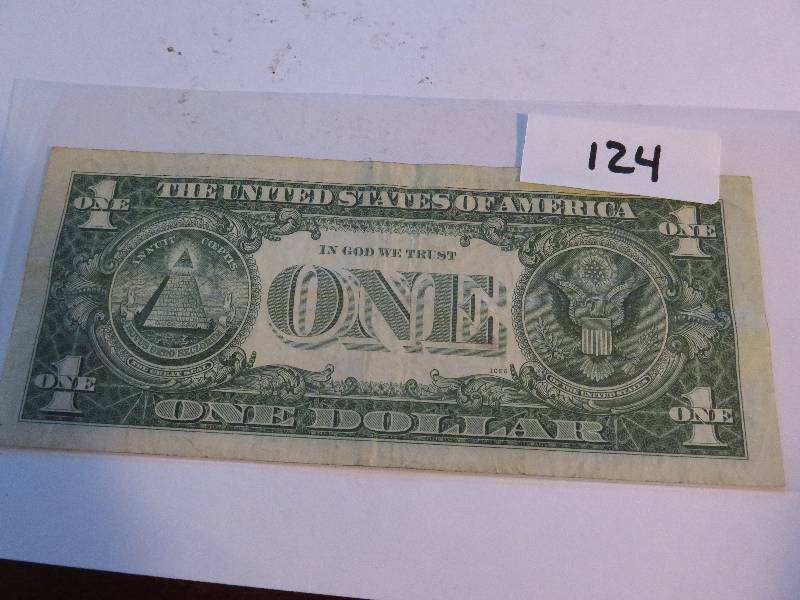 1 Dollar Bill, 1963 B