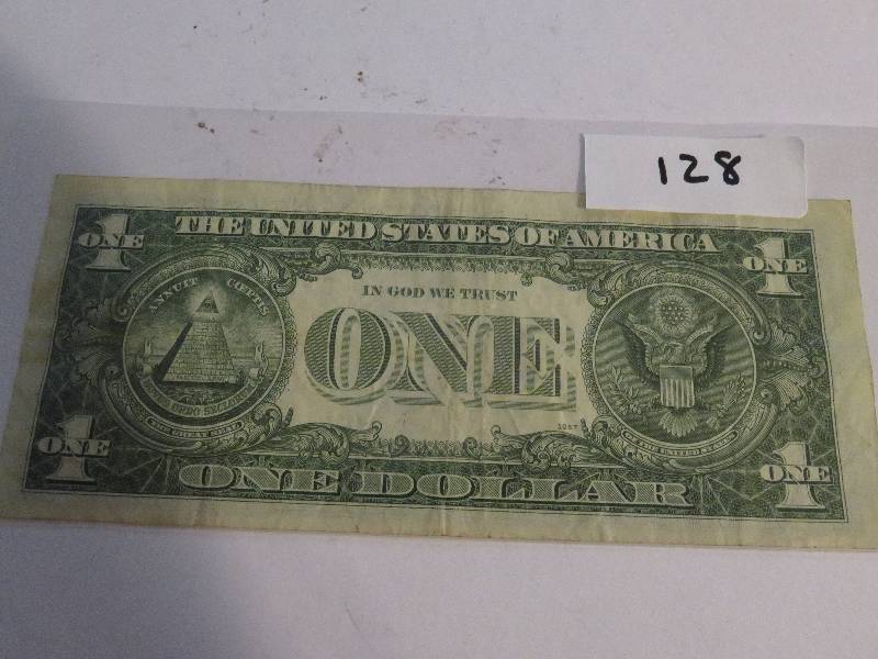 1 Dollar Bill, 1963 B