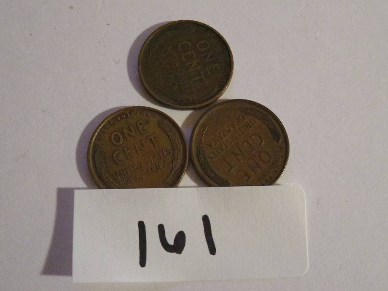 Lot of Wheat Pennies, 1909