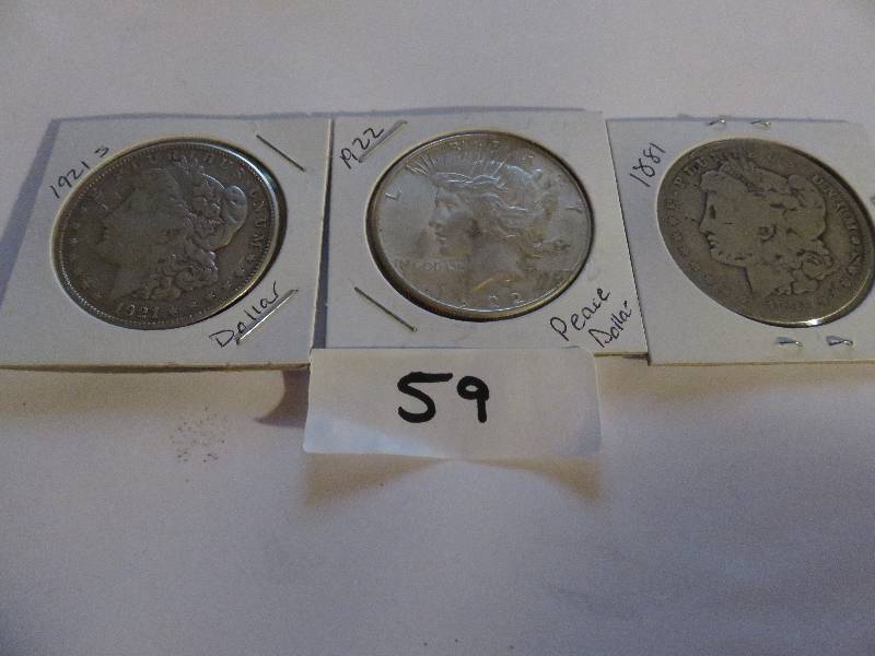Dollar Coins (Lot of 3)