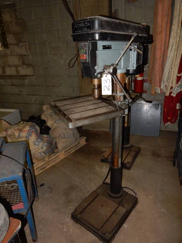 lot 23 image: Delta 20 in Drill Press..Tested and works
